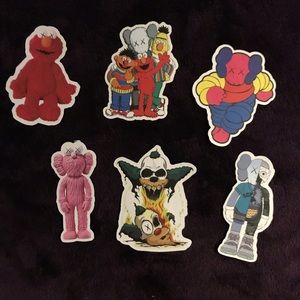 KAWS Stickers